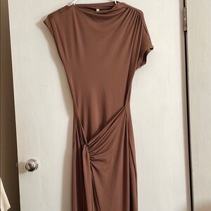 Brown Maxi Dress